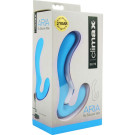 Aria 6x Silicone Vibe Rechargeable Blue Climax