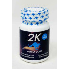 Male Enhancement 12 Pills Bottle Kangaroo 2K Blue Alpha 3000 fron