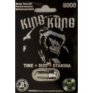 King Kung 8000 Male Sexual Performance Enhancement Pill-Silver