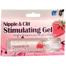Doc Johnson Nipple & Clit Stimulating Gel Fresh Strawberry Flavor 1 Oz