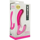 Rechargeable Silicone Massager Aria 6x Vibe Pink Climax