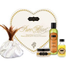 Kamasutra Pure Heart Sensual Body Treats Lovers Massage Kit