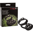 Cock Ring Silicone Tri-Snap C & B Cage Cal Exotics Novelties