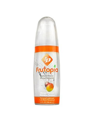 Personal Lubricant Natural Flavor Mango Passion ID Frutopia 3.4 oz 