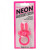 Neon Rabbit Ring Vibrating Pink Silicone Pipedream