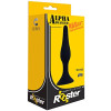 Rooster Alpha Advanced Silicone Butt Plug Black