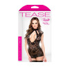 Lace Dress Cutout Neckline Panty Tease B418