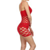 Lady's Seamless Underwear Set SML5003 White And Red Yelete Group Lingerie