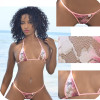 Hipster Sexy Sheer Lace Micro G-String Xposed Skinz