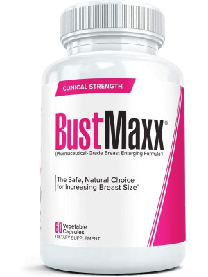 BustMaxx Women Natural Breast Enlargement Augmentation Pill 60ct Box