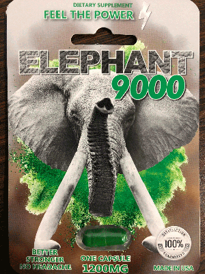 Elephant 9000 Male Enhancement Pill 1200 mg