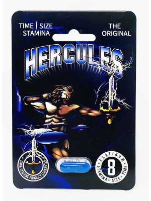 Enhancement Blue Pill Hercules 1800 Male front