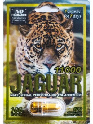 Jaguar 11000 Male Sexual Enhancer Pill For 7 Days No Headache
