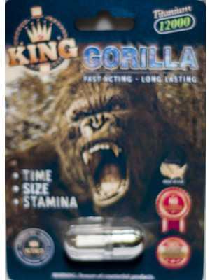 King Gorilla 12000 Male Enhancement Pill 