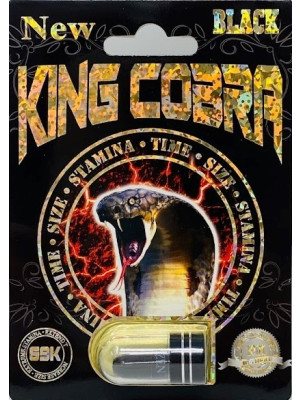 King Cobra Black 69K Male Enhancement for Men Pills