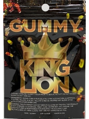 King Lion Gummies Male Supplement Gummy