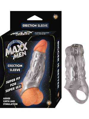 Erection Penis Sleeve Black Maxx Men