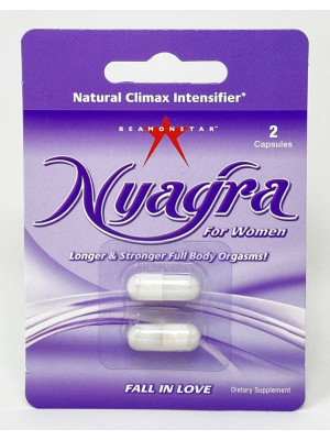 Nyagra Female Sensual Enhancement White Double Pill