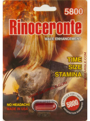 Rinoceronte 5800 Male Enhancement Pill Time Size Stamina 7 Days
