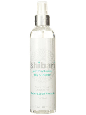 Shibari Water Based Antibacterial Toy Cleaner 8oz Spray Head