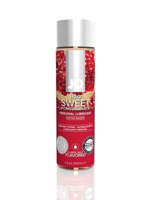Jo H2O Flavored Lubricant Sweet Pomegranate 4 fl.oz