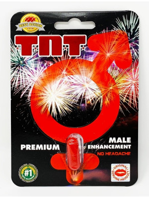TnT Premium Red Male Sexual Performance Enhancement Pill front