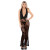 Janet Stretch Micro Lace Halter Dress G-string Tease B487