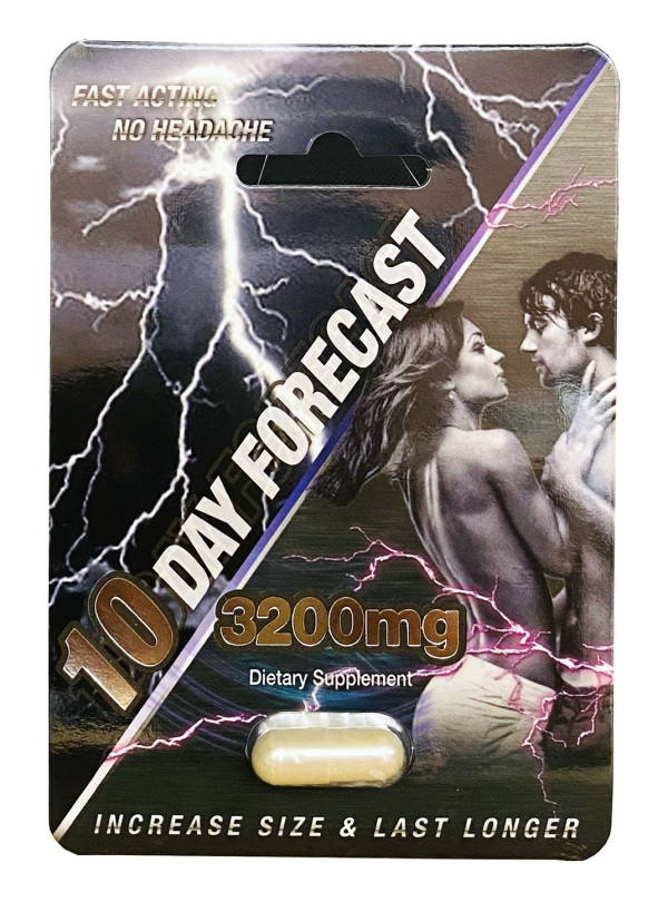 10 Day Forecast 3200mg Male Enhancement Sexual Pills