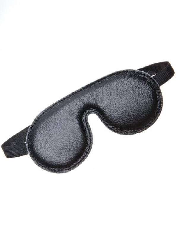 Leather Padded Mask Triple X 12004