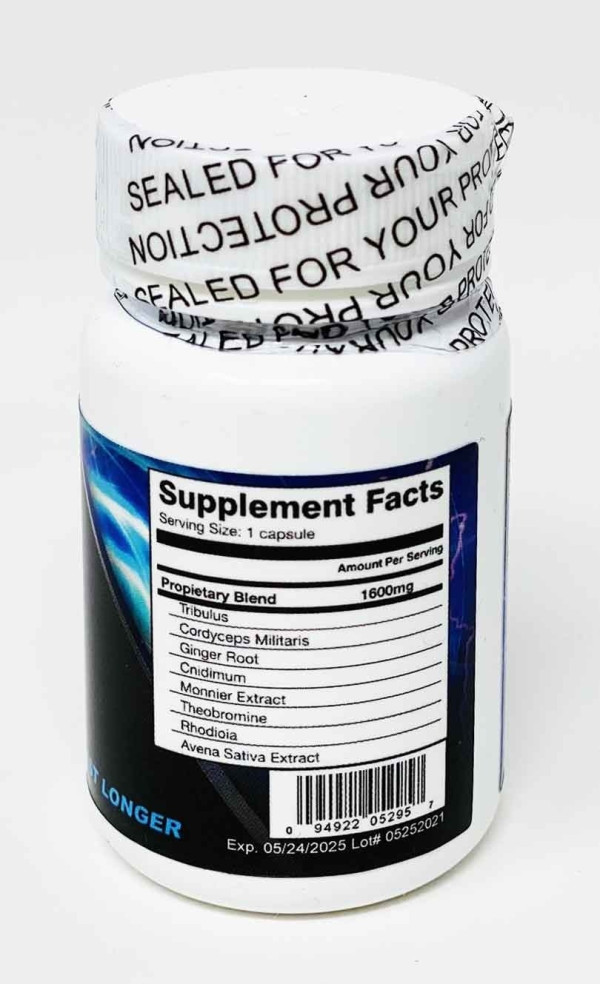 5 Day Forecast 1600mg Dietary Male Supplement 3 Pills Bottle