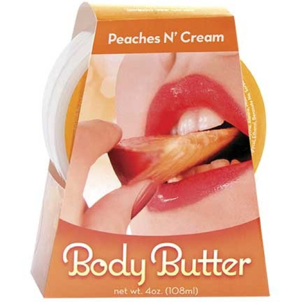 Body Butter Peaches N Cream 4 Oz Body is a Sweet Wonderful Thing Taste
