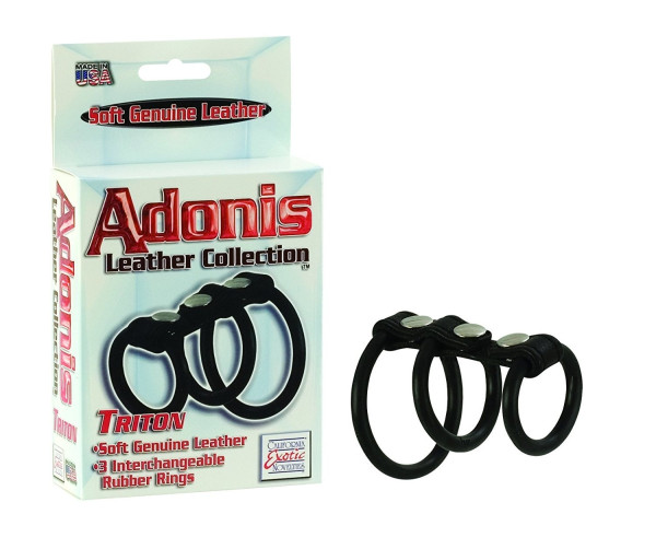 Triton Rubber Rings Adonis Leather Collection