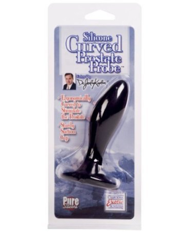 Curved Prostate Probe  Silicone Cal Exotic Novelties