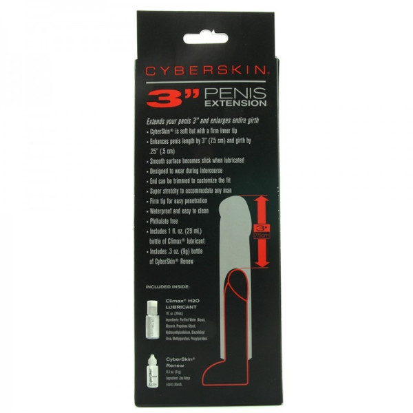 CyberSkin Penis Extension 3 Xtra Thick Light Color
