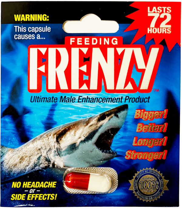 Feeding Frenzy 3500mg Ultimate Male Enhancement Pill front