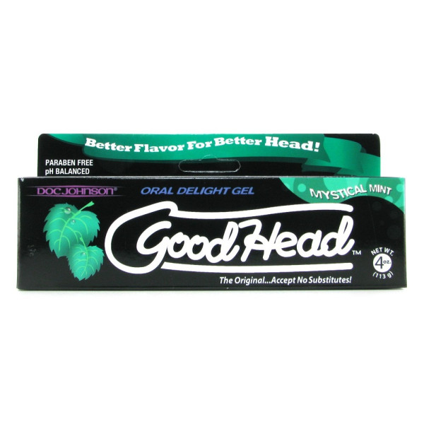 Doc Johnson Good Head Oral Delight Gel Mystical Mint 4 Oz