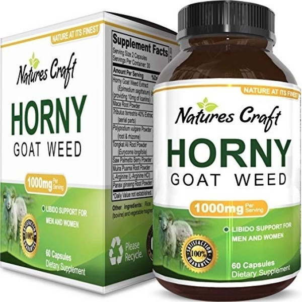 Horny Goat Weed Herbal Complex Extract for Men Women