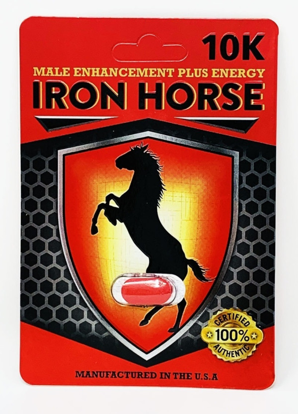 Iron Horse 10K Male Enhancement Energy Supplement Pill