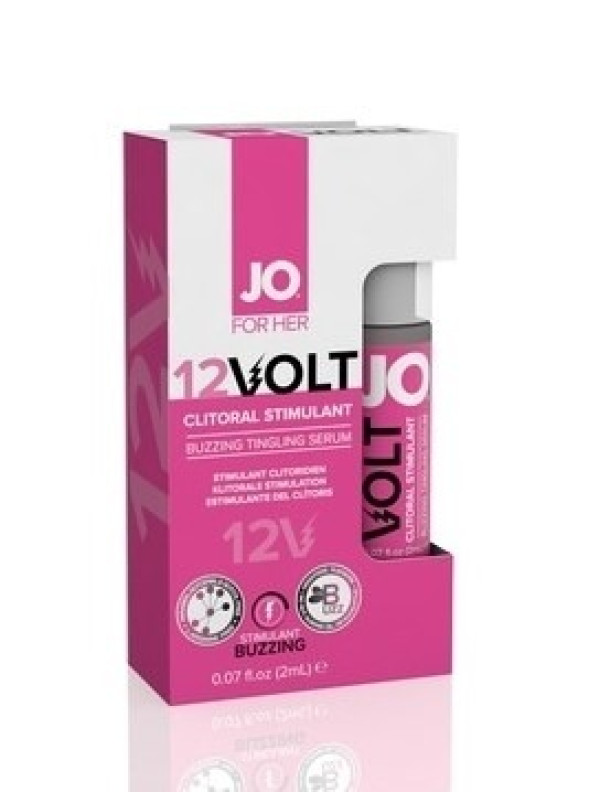 System Jo Volt 12v 0.07fl. oz (2ml) Buzzing Tingling Serum For Women