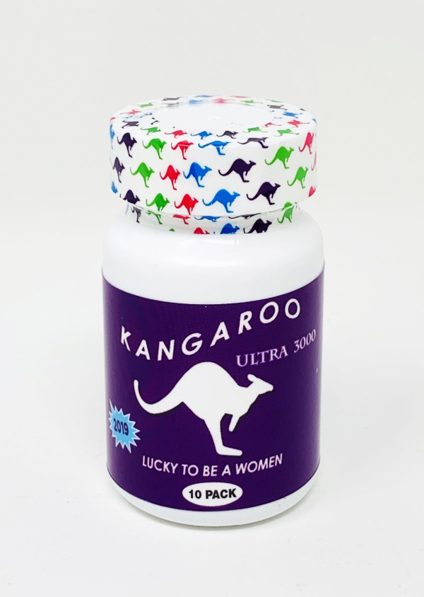 Kangaroo Ultra 3000 For Her Lucky To Be A Woman Bottle