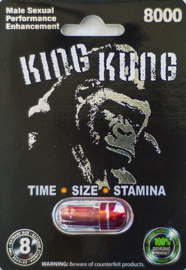 King Kung 8000 Male Sexual Performance Enhancement Red Pill