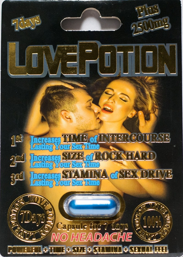 Love Potion Plus 2500mg Male Sexual Enhancement Pill