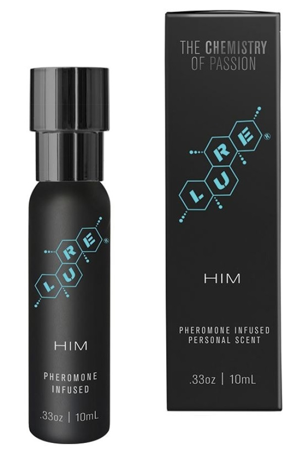 Lure Black Label Him Pheromone Infused Personal Scent 10mL