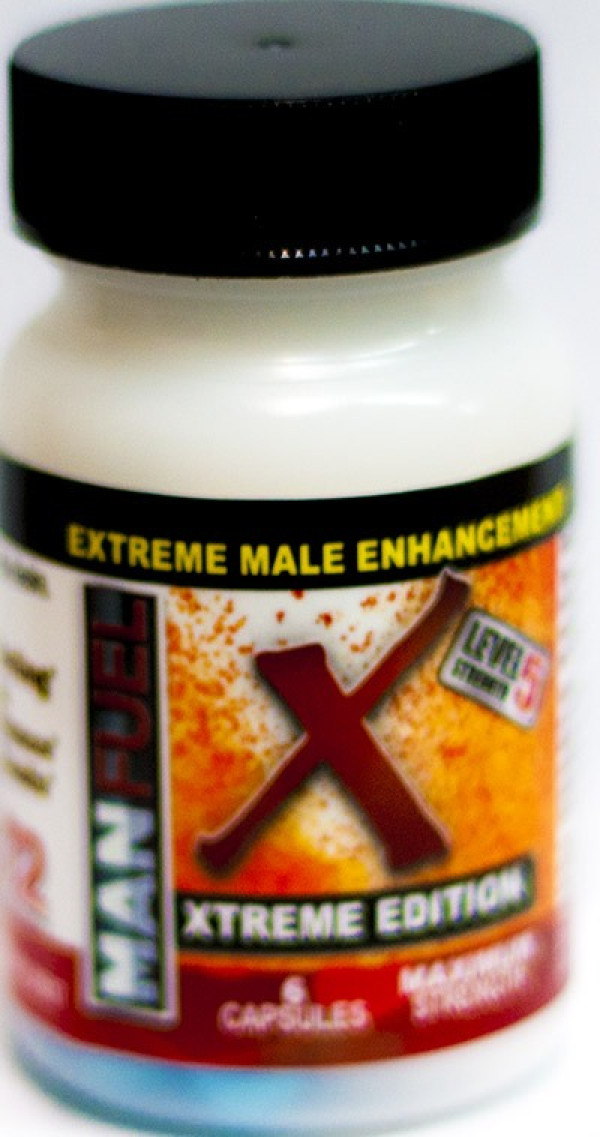 Man Fuel Extreme Male Enhancement 6 Pill Bottle