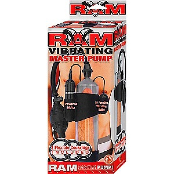 Vibrating Master Penis Pump RAM
