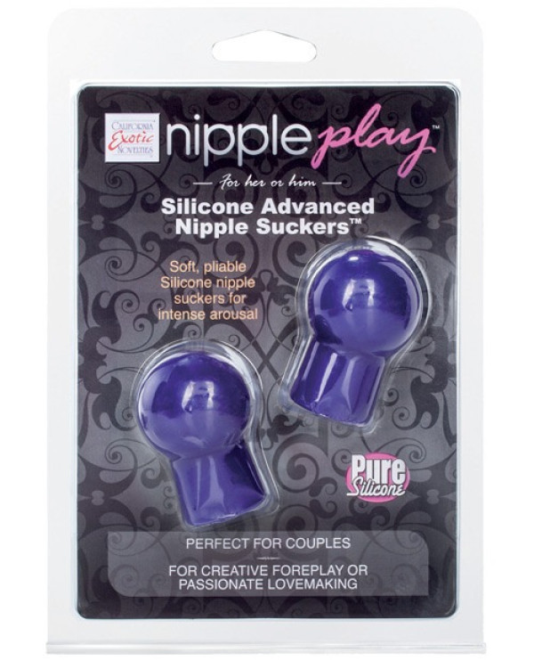 Nipple Play Suckers Silicone Advanced Purple