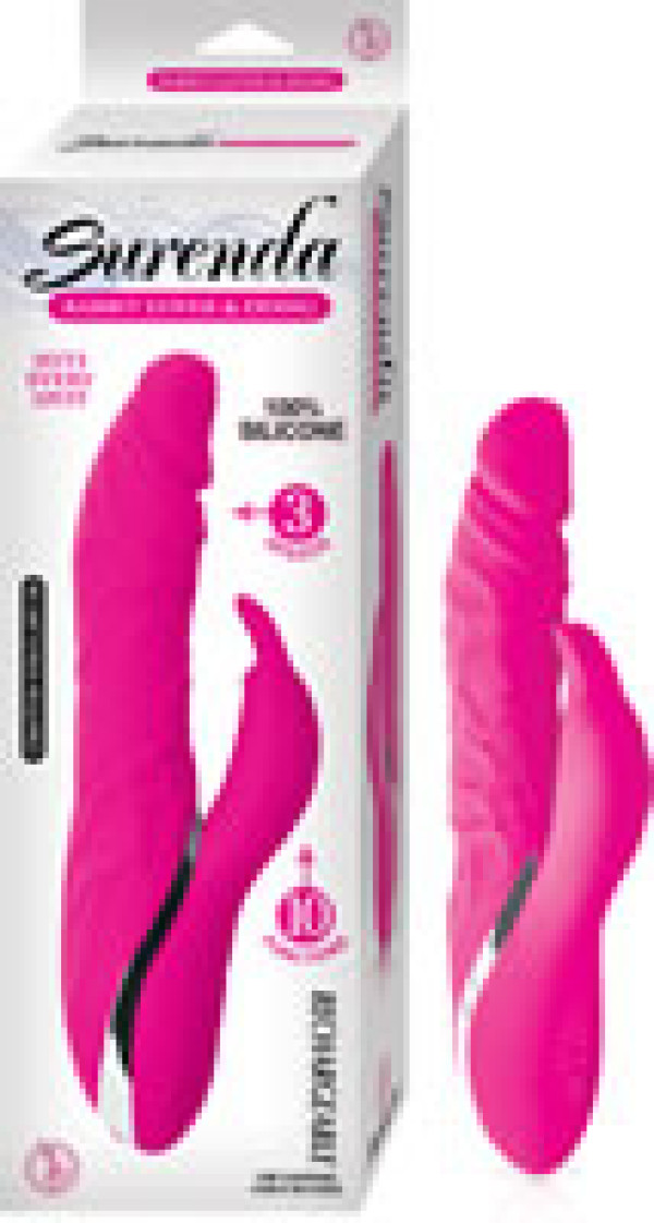 Rabbit Lover and Dong Silicone 3 Speeds Surenda