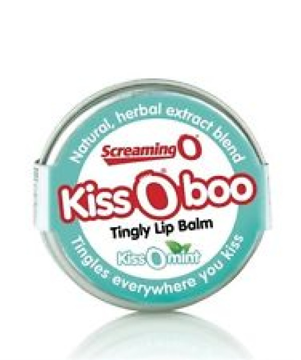 Screaming Kiss O boo Tingly Lip Balm Peppermint Flavor