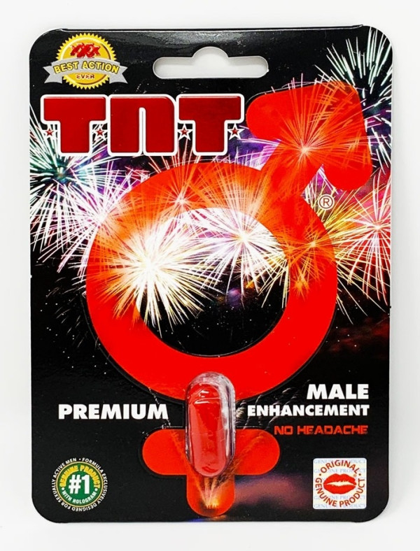 TnT Premium Red Male Sexual Performance Enhancement Pill front
