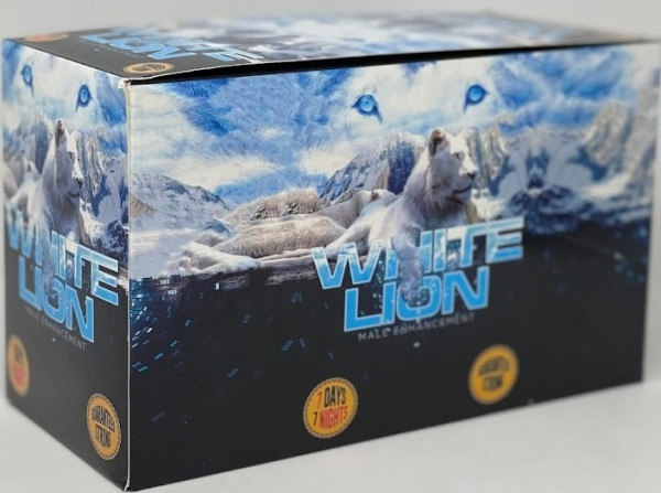 White Lion Male Enhancement Pills box